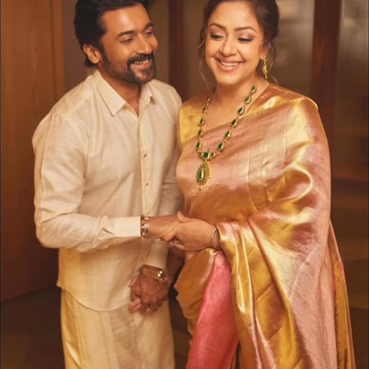 Jyothika Mam Inspired Kanjivaram silk saree